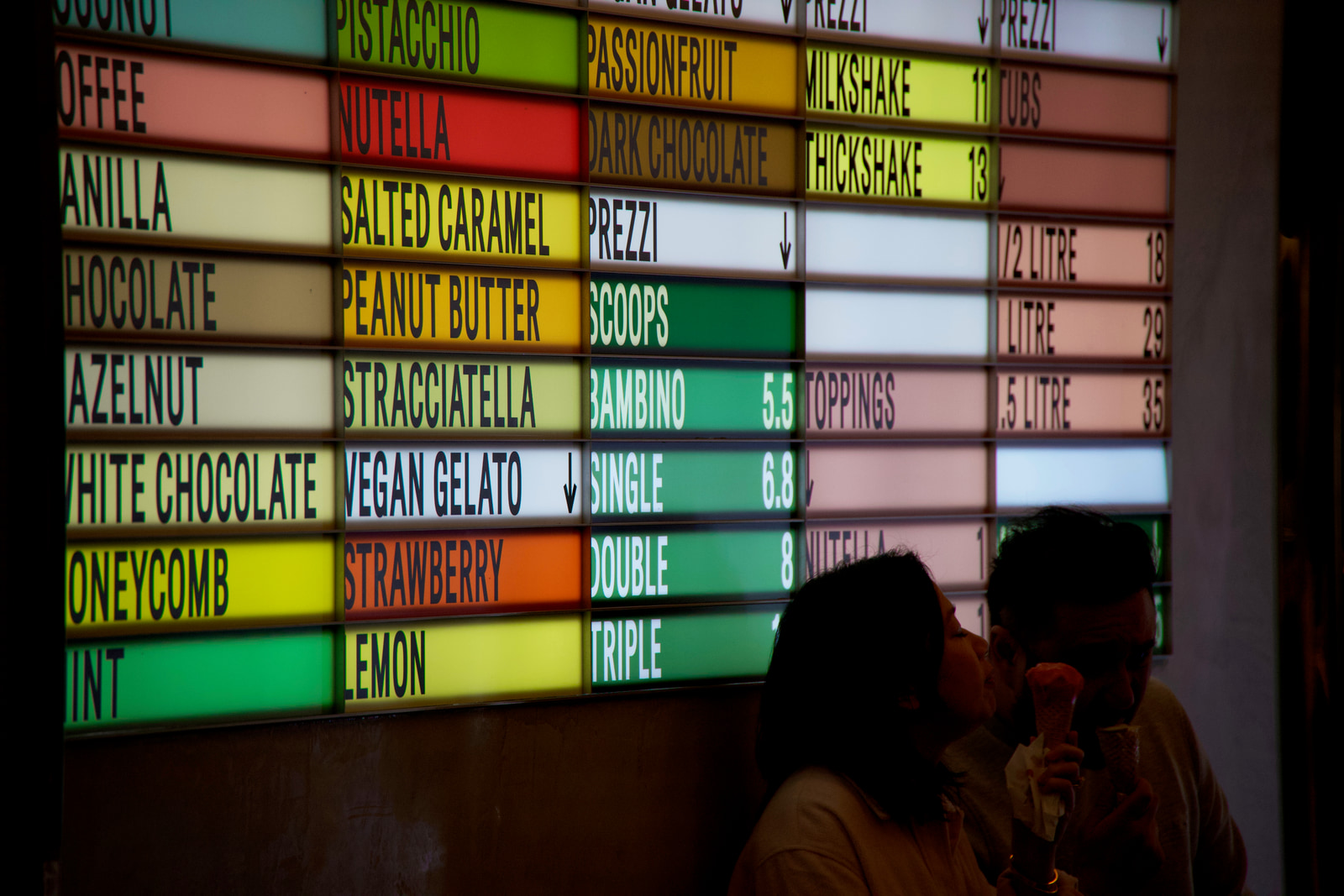 Ice cream shop, Melbourne, 2023